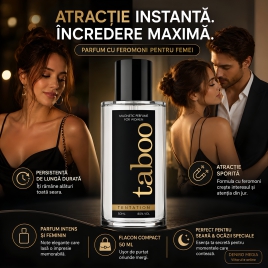 Taboo Esență Tentantă Cu Feromoni De Atracție Feminini 50ml