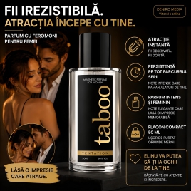 Taboo Esență Tentantă Cu Feromoni De Atracție Feminini 50ml