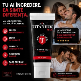 Titanium Max Gel Mărirea Penisului 59ml