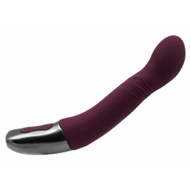 Titanz Rubine Red: Vibrator 10 Vibrații + 10 Rotații Roșu