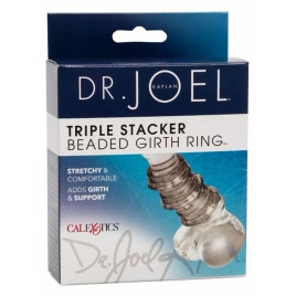 Triple Stacker Girth Ring Transparent