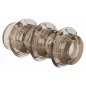 Triple Stacker Girth Ring Transparent
