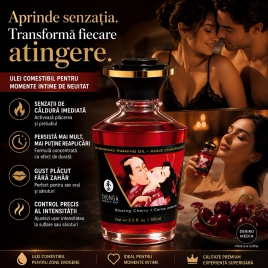 Ulei Masaj Shunga Aphrodisiac Warming Cireșe 100ml