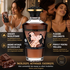 Uleiul Afrodisiac de Masaj cu Ciocolată cu Efect Încălzitor 100ml