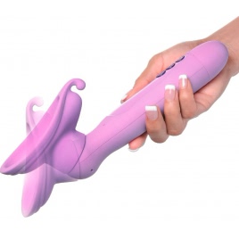 Vibrating Roto Cu Aspirație Mov