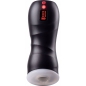 Vibrating Twin Turbo Masturbator Negru