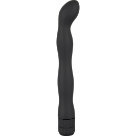 Vibrator Anal Ondulat Negru 18cm