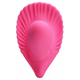 Vibrator Cochilia Dragostei Cu Telecomandă Roz