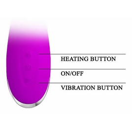 Vibrator Cu Încălzire Pretty Love Cornelius Mov