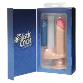 Vibrator cu Ventuză The Realistic Penis 21cm