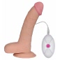Vibrator Cu Ventuza The Ultra Soft Dude Natural