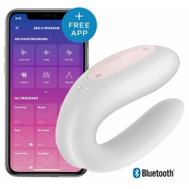 Satisfyer Double Joy Alb