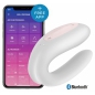 Vibrator Cuplu Satisfyer Double Joy Alb
