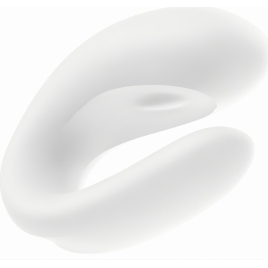 Vibrator Cuplu Satisfyer Double Joy Alb