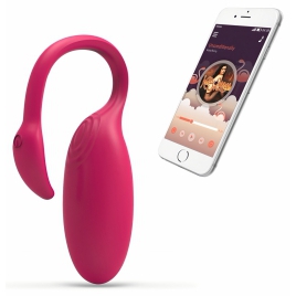 Ou Vibrator Flamingo Control Prin Aplicatie