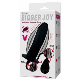 Vibrator Gonflabil Bigger Joy Negru