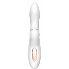 Vibrator Iepuraș Satisfyer Profesional Punctul G Alb