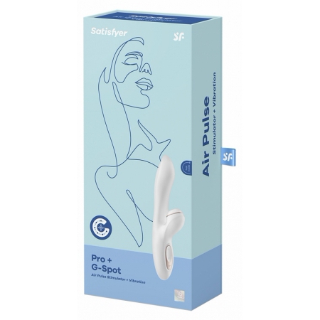 Vibrator Iepuraș Satisfyer Profesional Punctul G Alb