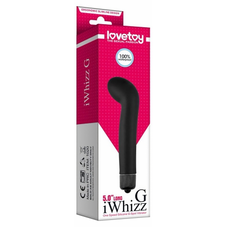 Vibrator iWhizz G 12.5cm Negru