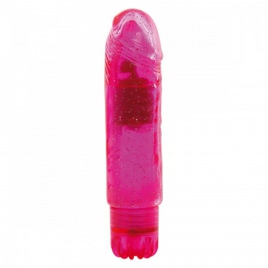 Vibrator Jelly Roz Pentru Stimulare Anala