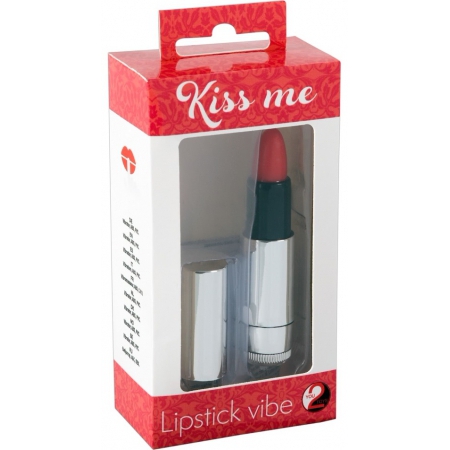 Vibrator Kiss Me Lipstick Roșu