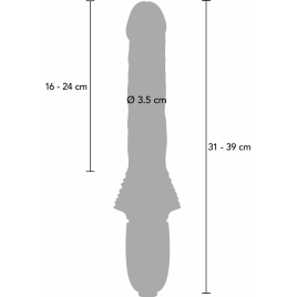 Vibrator Magnum Opus Thruster Negru