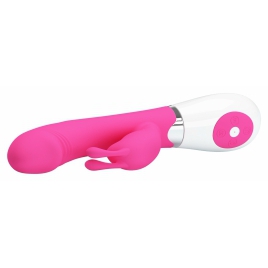 Vibrator Rabbit cu Voce Pretty Love Gene Roz