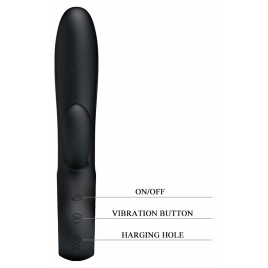 Vibrator Rabbit Pretty Love Elmer Negru