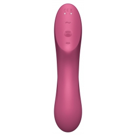 Vibrator Satisfyer Curvy Trinity 3 Roșu