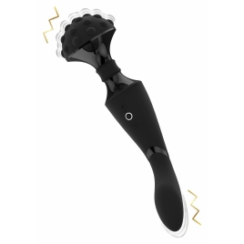 Vibrator Shiatsu Bendable Massager Wand Negru