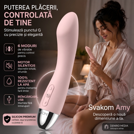 Vibrator Svakom Punctul G Amy Roz