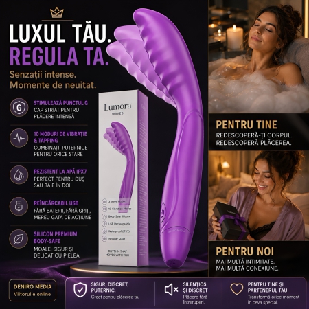 Vibrator Tapping Pentru Punctul G Mov