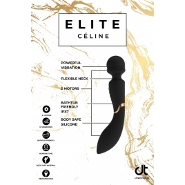 Vibrator Wand Elite Celine Negru
