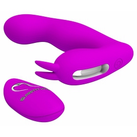 Josephine Vibrator Dublu Pentru Punctul G și Clitoris Mov