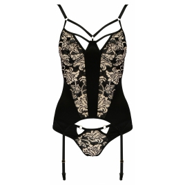 Corset Cașmir Victoria Negru S-M