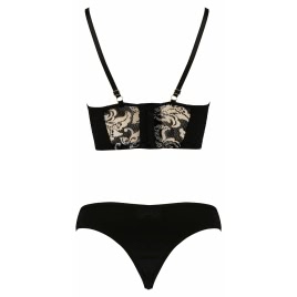 Set Cașmir Victoria Negru L-XL