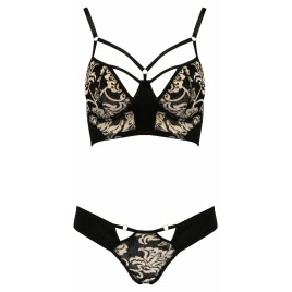 Set Cașmir Victoria Negru L-XL