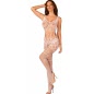 Catsuit Obsessive G330 Alb XL-2XL