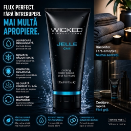 Wicked Jelle Chill Lubrifiant Anal Răcoritor 120ml