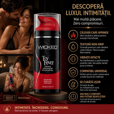 Wicked Sensual Care Fever Lubrifiant încălzitor 100 ml