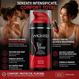 Wicked Sensual Care Fever Lubrifiant încălzitor 100 ml