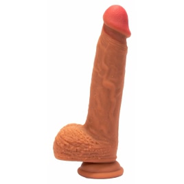 Dildo Realistic Dual Layered 22cm Maro