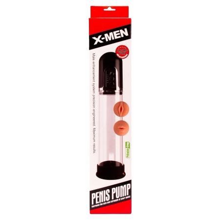 Pompă Penis X-MEN Electric Negru