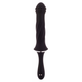 X Men Plug Anal Vibrant Black II 3 Moduri 10 Trepte Negru