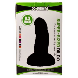 X-Men Rectal Rex Super sized – Ventuză Puternică 21.3cm Negru