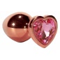 Anal Plug Secret Shine Heart L Auriu