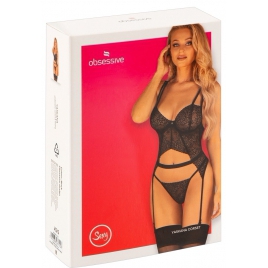 Corset Obsessive Yaskana Negru M-L