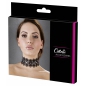 Zgardă Choker Rhinestones Negru