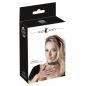 Zgardă Rhinestone Choker Negru