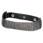 Zgardă Rhinestone Choker Negru